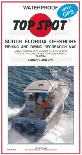 N210 Brand Topspot South Florida Offshore Fishing Map Blue Water