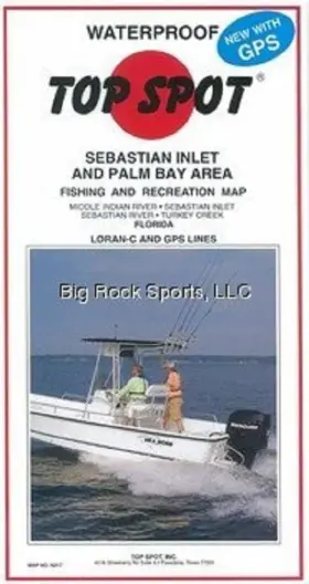 N217 Brand Topspot Map Sabastian Inlet &