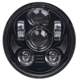 Tu-mt7948 Branded 6926 5-3/4 5.75-black Inch Led Motorcycle Headlight Compatible With Sportster Low