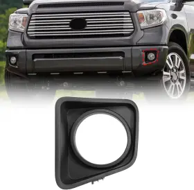 Bxz 686654984905 Fog Light Bezel Lamp Trim Cover Bumper Insert With Hole Front Driver Left Fo