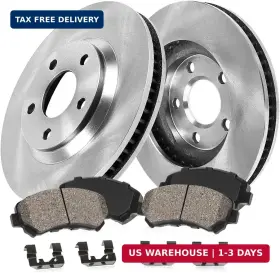 Callahan Brake Parts 197248050734 Front Kit For 5-lug Dodge Ram 1500 Durango Chrysler A Callahan Brake Parts 197248050734 Front Kit For 5-lug Dodge Ram 1500 Durango Chrysler A