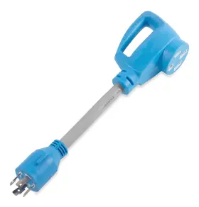 55441 Camco Powergrip Electric Vehicle Locking Generator Adapter Features Heavy-d