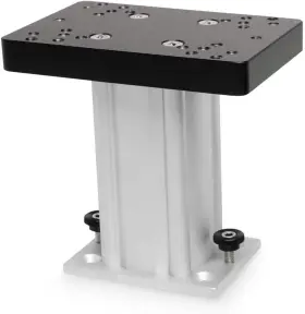 1904031 Cannon Aluminum Fixed Base Pedestal Not Available Silver And Black 1904031 Cannon Aluminum Fixed Base Pedestal Not Available Silver And Black