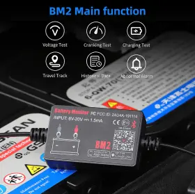 D0100ha5wny Car Battery Monitor New Digital Bluetooth Monitoring Tool Available #3