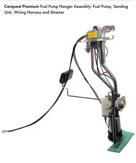 Hs2521100 Carquest Premium Fuel Pump And Sender Assembly