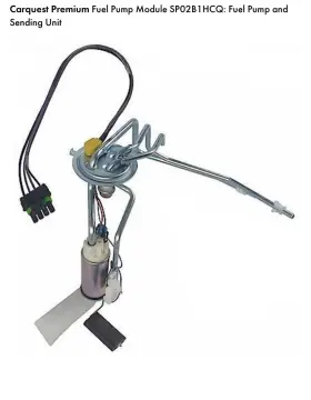 Sp02b1hcq Carquest Premium Fuel Pump And Sender Assembly