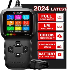 Sc103 Cgsulit Obd2 Scanner Car Code Reader Diagnose Check Engine Light Smog Che