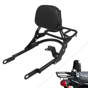 Okkbtr02 Chifun Backrest Sissy Bar Rear Luggage Rack Replacement For Triumph Bonnevill