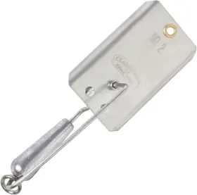 Clarkspoon 046837200114 Fishing Planer - Multiple Sizes Braced Design Size 2 Silver