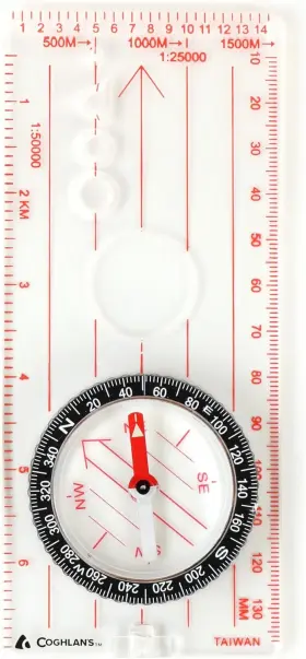 826677 Coghlans Outdoor Compass Lightweight Durable Navigation Multi Size For Hiking Survival