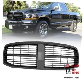 Ch1200282 Collect Light Grille For 2006-2008 Dodge Ram 1500 Grill 2006-2009 2500 3500 Black