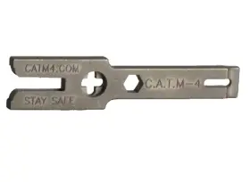Combat Application Tools Fba M4t Barrel Scraping Tool For Gun Cleaning And