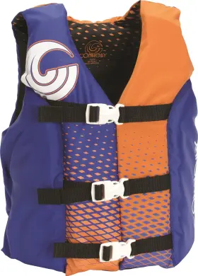 67172102 Connelly Cwb Youth Nylon Vest 24 Inch -29 Chest Blue And Orange
