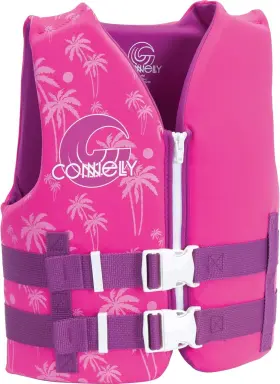 67182526 Connelly Youth Girls Promo Neo Vest - Coast Guard Approved