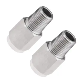M10x1.0 Create Idea 973555808459 2pcs 1/8npt To Pressure Gauge Reducer Connector