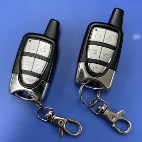 Q6wbt5161 Crimestopper 2x Nice 5-button Remote Start Transmitter Fob Tested