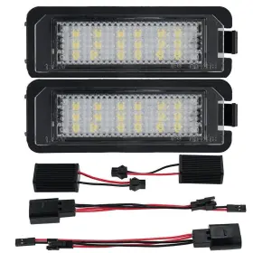 4332994933 Csslyzl 2pcs Error Free Led License Plate Lights Tag Lamp Assembly Compatible/replace