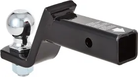 Curt 612314002887 Loaded Ball Mount 7500 Lbs Capacity 2 Inch Shank Black Powder Coat Finish #2