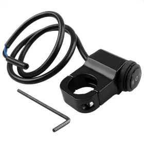 Swch002 Cyleto 3-speed Adjustment Motorcycle Headlight Switch 12v 7/8 Inch 22-23mm Waterproof Mo