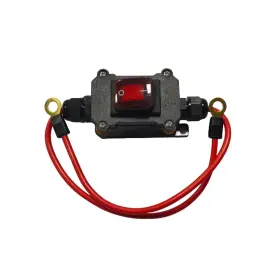 Dc12-24v Daohaodeli Oosqc001 10awg Dual Side Wiring Inline Wire Switch Dpst 35a Quick C... Fast Ship