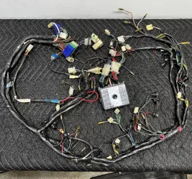 N3322 Datsun 24013 Oem 240z Dashboard Wiring Harness And Fuse Box - 9/72-8/73