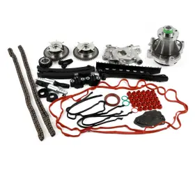 Yan-i08j0433 Daysyore Triton Timing Chain Kit Oil With Water Pump Phasers Vvt Valves Compatible Wit