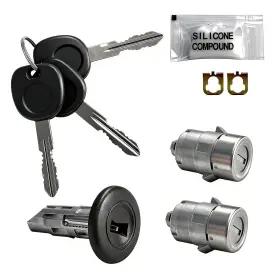 706592 Degowget 800120 Ignition Switch With Key Compatible Cadillac Escalade Chevy Silve