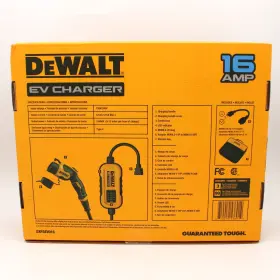 Dxpaev016 Dewalt 16a Portable Ev Charger Sae J1772 25ft Cable #3