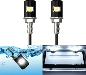 Df Lighting 743815554602 License Plate Light Tag Screw Bolt Led Super Bright 12v Waterproof Lic