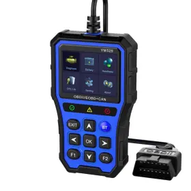 Ym529-b Diabit 2-in-1 Bluetooth Check Engine Code Reader With Reset Clear Error Codes Batt