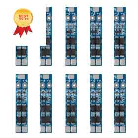 Diann 701715526280 10pcs 2s Bms 7.4v 8.4v 8a Lithium Battery Protection Board 18650