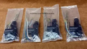 5dla Directed New Bundle Of 4 Units Universal Five 5 Wire Door Lock Actuators 12v