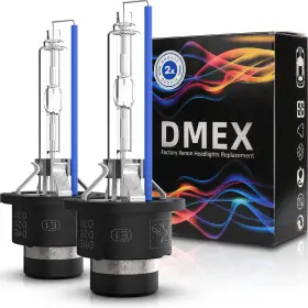 66040 Dmex 755320501514 D2s - 35w 6000k Cool White Xenon Headlight Hid Bulbs 85122 66240 66