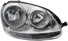 1592147 Dorman Passenger Side Headlight Assembly Compatible With Select Volks