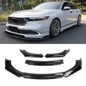 Lfmqpwus033-001 Dreamizer Car Universal Front Bumper Lip 4pcs Body Kit Chin Spoiler Splitter