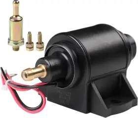 Dueyu 782469869717 12v Electric Fuel Pump 2-3.5 Psi 28 Gph For Gasoline And Diesel Engines - Compa