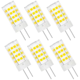 20-35w Dumiloo 165627718065 G4 Led Bulb 4w 6000k Daylight White 12v Ac/dc T3 Jc Type Bi-pin Haloge