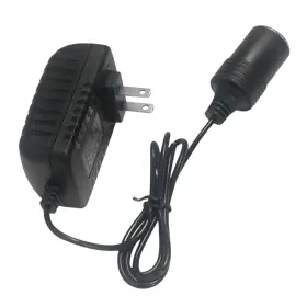 Duscoke-dsc-197 Duscoke Ac To Dc Converter 2a 24w Car Cigarette 2.75 2.06 Inch Black