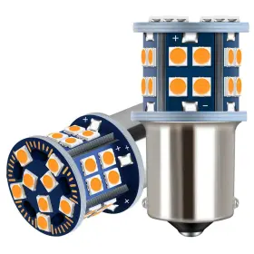 Ebf-1156-tps Ebaifun 12v Amber Yellow 1156 Ba15s 1003 1141 7506 1156a 28-chip Led Bulb Super Brigh