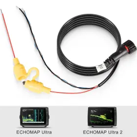 010-12938-00 Echomap For Garmin Ultra 102sv 106sv 122/126sv 4 Pin Power Data Cable 0101293800