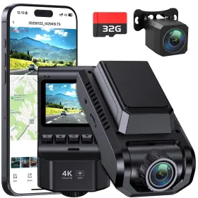 Gt801 Ecomoment Dash Cam Front And Rear