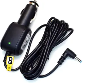 Ys-cb05340 Edo Tech Supply 5v 4a 6.5 Ft Car Charger Compatible With Rand Mcnally Tnd 750 Black