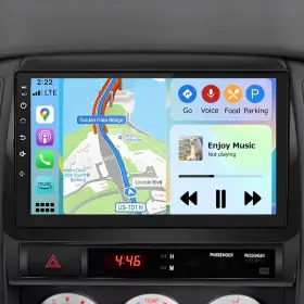 Auto-m0216 Eforcase Car Stereo Fit For Toyota Tacoma 2005-2013 Touchscreen 9 Inch Supports Wireless C