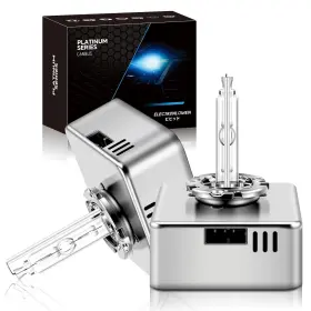 Elus-d5s-v5p2 Electronlumen D5s Hid Xenon Headlight Bulbs 35w 6000k Cool White High Low Beam Replacement