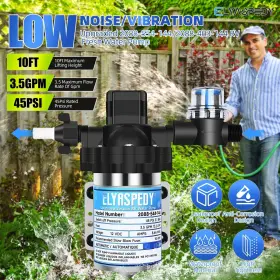 2088-403-144 Elyaspedy 2088-554-144/2088-403-144 2025 Upgrade Rv Fresh Water Pump 12v 3.5gpm Self-pr #3