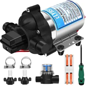 2088-403-144 Elyaspedy 2088-554-144/2088-403-144 2025 Upgrade Rv Fresh Water Pump 12v 3.5gpm Self-pr