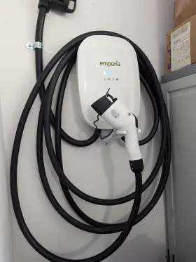 Emevse1-a-n-j Emporia - Ev Charger / Nema 14-50 J1772 White
