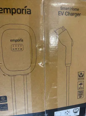 Emevse1-a-n-t Emporia - Ev Charger / Nema 14-50 Nacs Fast 220v White New In Box