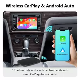 Sta502usenu1 Eonon Apple Carplay Ai Box Wireless Android Auto Adapter Car Multimedia Video #2