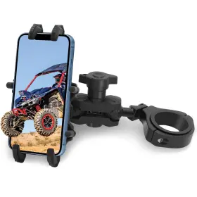 Esploratori 797417969524 Utv Phone Mount Heavy Duty Aluminum Alloy Sxs Cell Holder For Roll Cage
